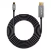 USB-C naar DisplayPort kabel Manhattan CDP2DP146B 8K 2m