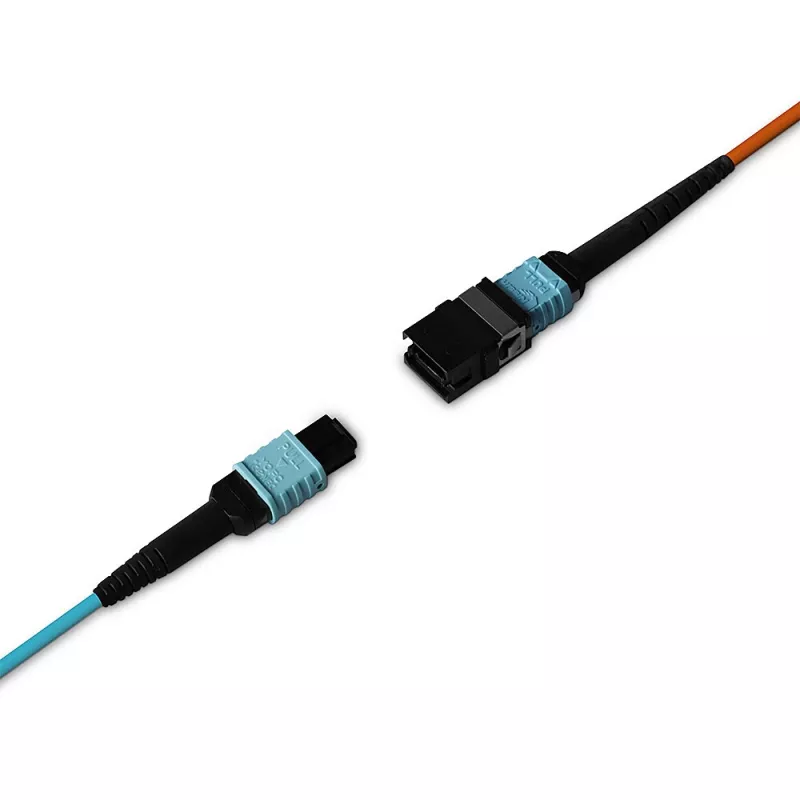 Lindy 38360 InfiniBand/glasvezelkabel 100 m MPO veelkleurig