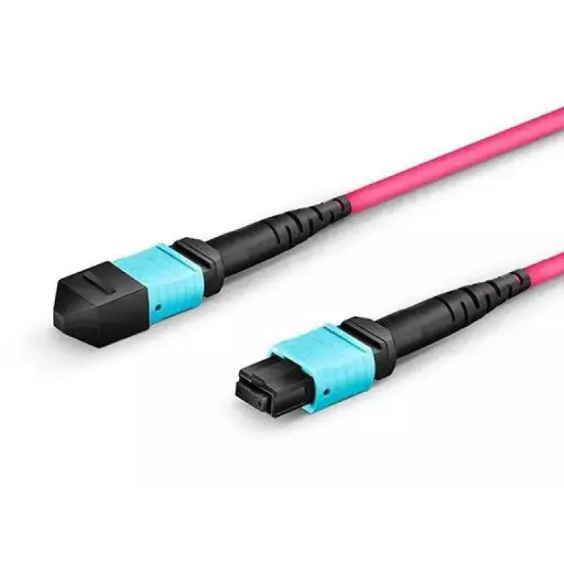 Lanview LVO230403-MTP InfiniBand/glasvezelkabel 3 m violet