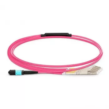Lanview LVO230501-MTP InfiniBand/glasvezelkabel 1 m violet