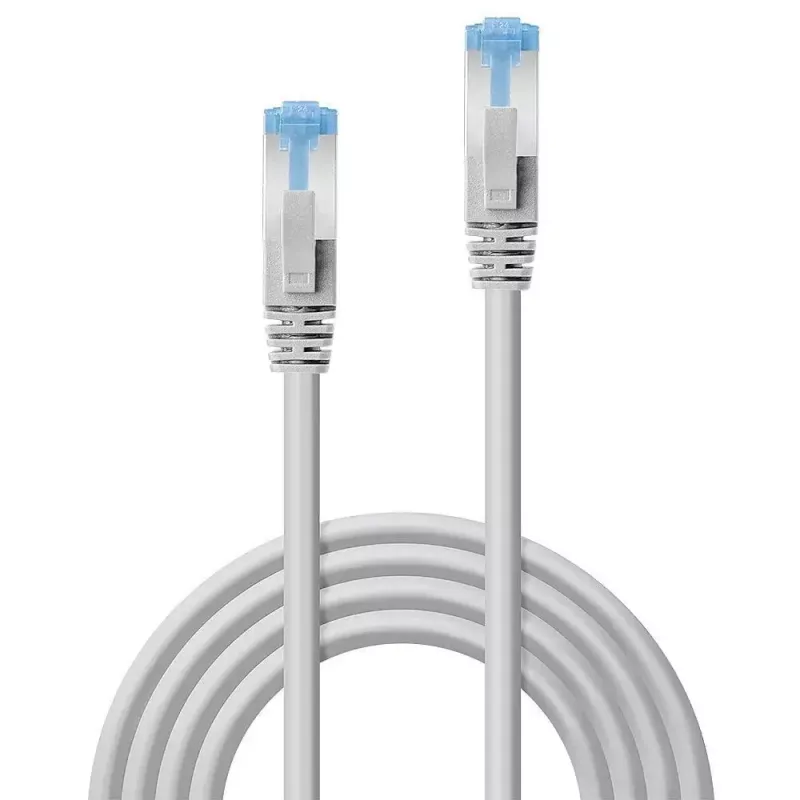 Lindy 1m Cat.7 S/FTP LSZH-kabel, grijs 10 stuks