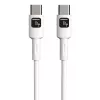 Techly ICOC-MUSB20-C60W1 USB-kabel USB 2.0 1 m USB-C wit
