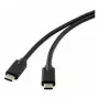 Microconnect DOCKUSB3.2CC1 USB-kabel USB 3.2 Gen 2 (3.1 Gen 2) 1 m USB C zwart