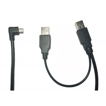 USB 2.0 A-stekker naar Micro-USB-A kabel, MicroConnect MC-WA1945B, 1,5 m
