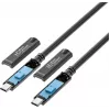 USB-C-kabel MicroConnect MC-USB3.2CC15-8K-OP, 15 m, USB-C naar USB-C, 8K-ondersteuning