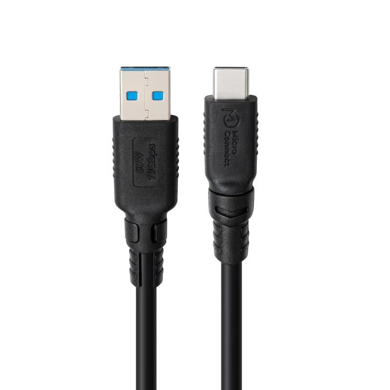 USB-C naar USB-A adapterkabel MicroConnect USB3.2AC1-LSZH, 1 m, USB 3.2