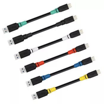 USB-C naar USB-A adapter MicroConnect USB3.2AC2-LSZH, USB 3.2, LSZH-mantel