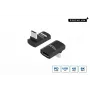 MicroConnect USB4-CCFAS90-240W Premium USB4 Gen 3x2 horizontale USB-C 90°-adapter, 240 W, 40 Gbps