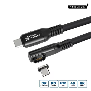 Microconnect MC-LS-USB4CC0.5-A USB-kabel 0,5 m USB-C zwart