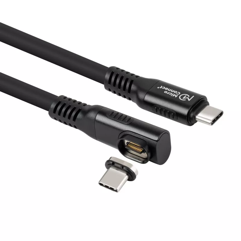 Microconnect MC-LS-USB4CC1.0-A USB-kabel 1 m USB C zwart