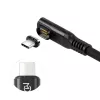 Microconnect MC-LS-USB4CC2.0-A USB-kabel 2 m USB-C zwart