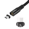 Microconnect MC-LS-USB4CC0.5 USB-kabel 0,5 m USB C zwart