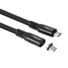 Microconnect MC-LS-USB4CC0.5 USB-kabel 0,5 m USB C zwart