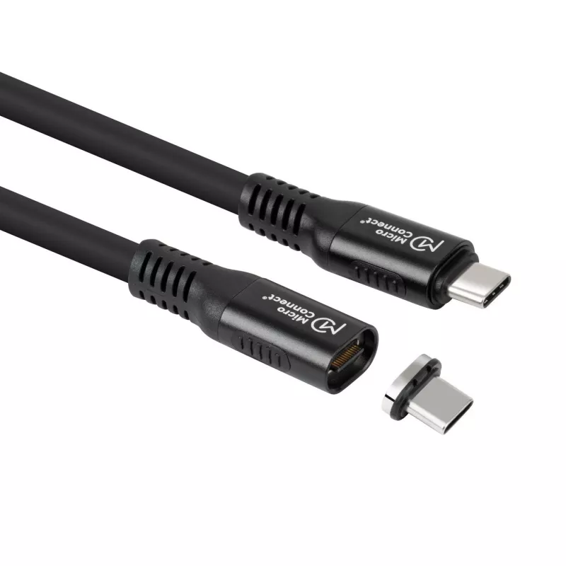 Microconnect MC-LS-USB4CC1.0 USB-kabel 1 m USB C zwart