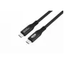 MicroConnect USB4CC05-240W-80GBPS Premium USB4 Gen 4 USB-C-kabel, 0,5 m, 80 Gbps, 240 W