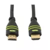 Techly 2m High Speed HDMI-kabel met Ethernet A/A M/M zwart ICOC HDMI-4-020