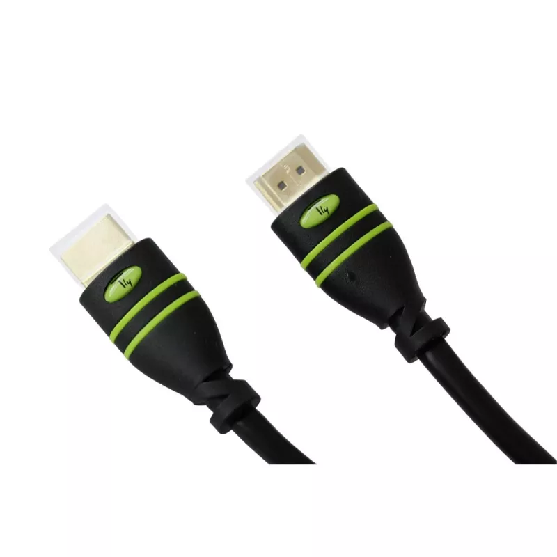 Techly 2m High Speed HDMI-kabel met Ethernet A/A M/M zwart ICOC HDMI-4-020