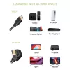 Techly 5m High Speed HDMI-kabel met Ethernet A/A M/M haaks zwart ICOC HDMI-LE-050