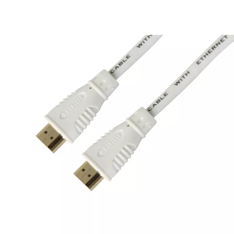 Techly ICOC HDMI-4-005NWT HDMI-kabel 0,5 m HDMI Type-A (standaard) wit