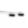 Techly ICOC HDMI-4-005NWT HDMI-kabel 0,5 m HDMI Type-A (standaard) wit