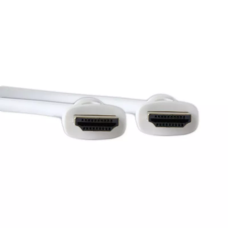 Techly ICOC HDMI-4-005NWT HDMI-kabel 0,5 m HDMI Type-A (standaard) wit