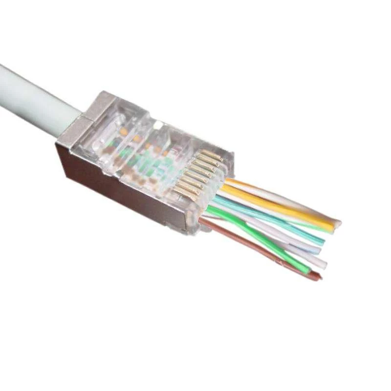 MicroConnect CON6FTPE modulaire RJ45 Easy-connector Cat6 FTP (100 stuks)