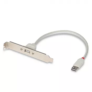 USB 2.0 pc-backplate Lindy 33123