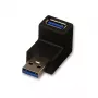 USB 3.2 Type-A naar A 90° adapter Lindy 71261