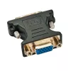 Lindy DVI-A stekker naar VGA bus adapter, zwart