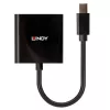 Lindy Mini DisplayPort naar DVI actieve converter 0,16 m zwart