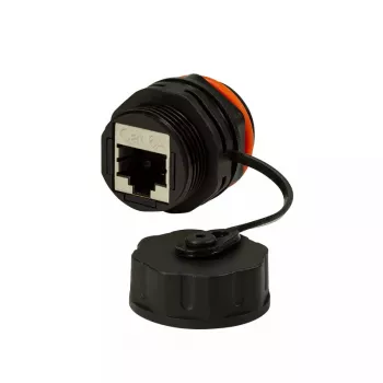 Kabeladapter LOGON NETWORKING TWPGLAND83 RJ-45 zwart