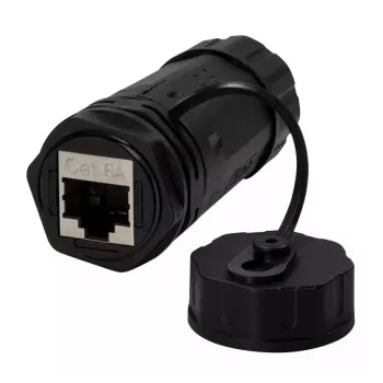 Kabeladapter LOGON NETWORKING TWPGLAND84 RJ-45 zwart