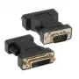 Techly DVI naar analoog VGA F/M adapter IADAP DVI-9100, VGA, DVI-I, zwart