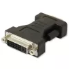 Techly DVI naar analoog VGA F/M adapter IADAP DVI-9100, VGA, DVI-I, zwart