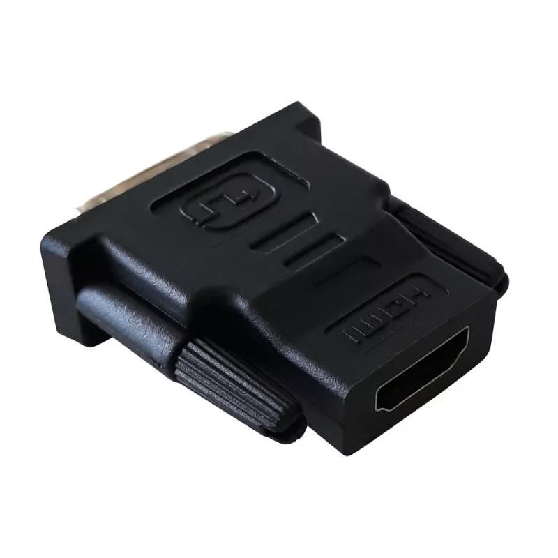 Kabeladapter DVI-D zwart Techly IADAP-DVI-HDMI-F