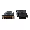 Kabeladapter DVI-D zwart Techly IADAP-DVI-HDMI-F