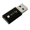 USB-adapter Techly IADAP USB3-AFT USB A naar USB C zwart