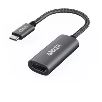 USB-grafische adapter Anker A83120A1 — USB 3.2 Gen 1, zwart/grijs, kabel 0,15 m