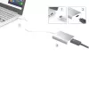 j5create JUA354 USB 3.0 naar 4K HDMI display-adapter zilver