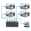 HDMI-splitter Manhattan 4-poorts 4K@60Hz downscaling