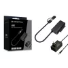 Conceptronic ABBY21B USB 3.0 SATA-adapter met voeding, 2,5 inch/3,5 inch SATA HDD/SSD, 2-in-1 USB-C/A-kabel