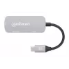 Manhattan USB-C-dock/hub HDMI USB-A USB-C 100W Power Delivery 4K 60Hz