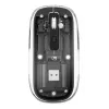 Draadloze muis Manhattan transparant oplaadbaar USB