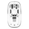 Manhattan transparante oplaadbare draadloze USB-muis