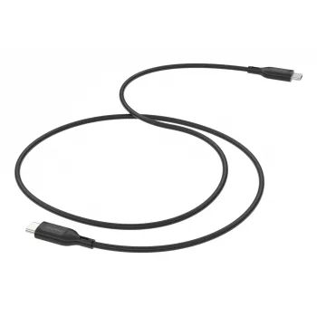 mophie essentials USB-C naar USB-C | oplaadkabel 2 m, zwart, 2 m, USB C, USB C, zwart