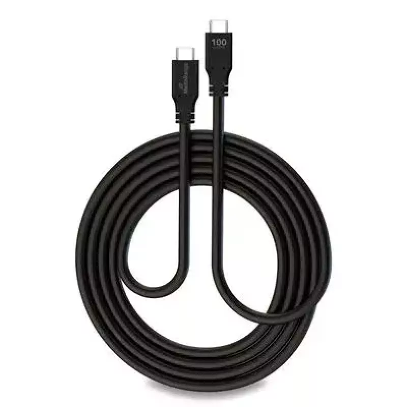 USB-kabel MediaRange MRCS218 3 m USB 3.2 Gen 1 USB C zwart