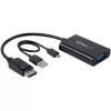 StarTech.com DP2VGAA DisplayPort naar VGA adapter met audio, actief, 1920x1200 (WUXGA), DisplayPort 1.2, zwart