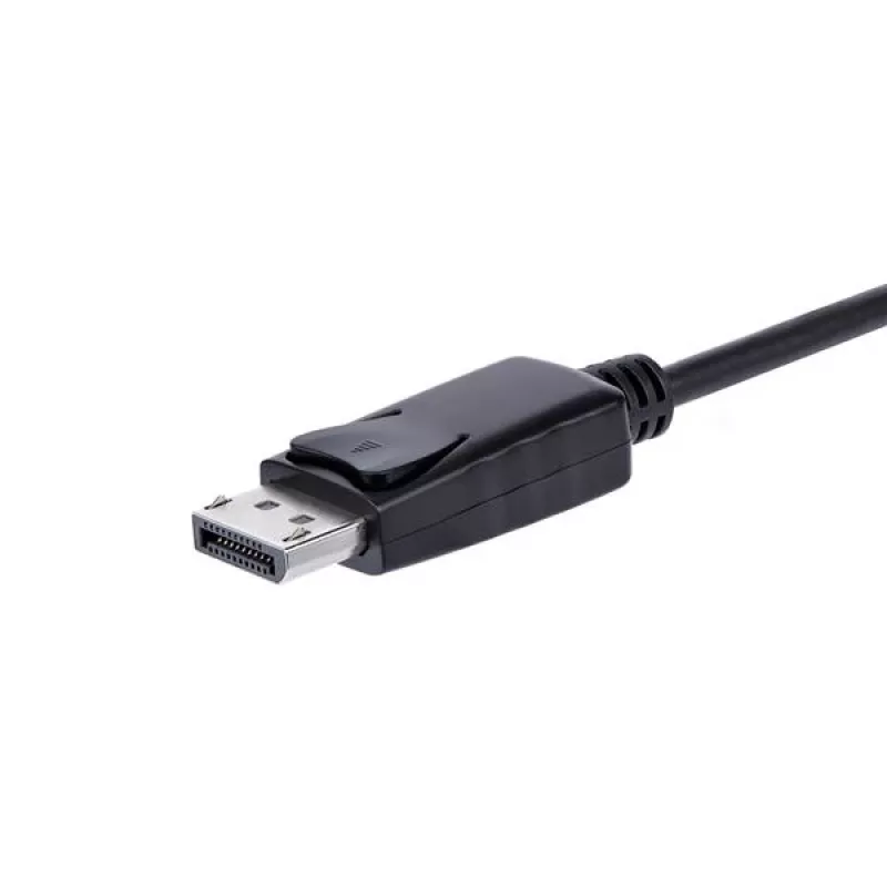 StarTech.com DP2VGAA DisplayPort naar VGA adapter met audio, actief, 1920x1200 (WUXGA), DisplayPort 1.2, zwart