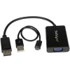 StarTech.com DP2VGAA DisplayPort naar VGA adapter met audio, actief, 1920x1200 (WUXGA), DisplayPort 1.2, zwart