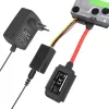 Interfacekaartadapter LOGILINK AU0006C — USB Type-A naar IDE/ATA en SATA, 1,2 m kabel, zwart